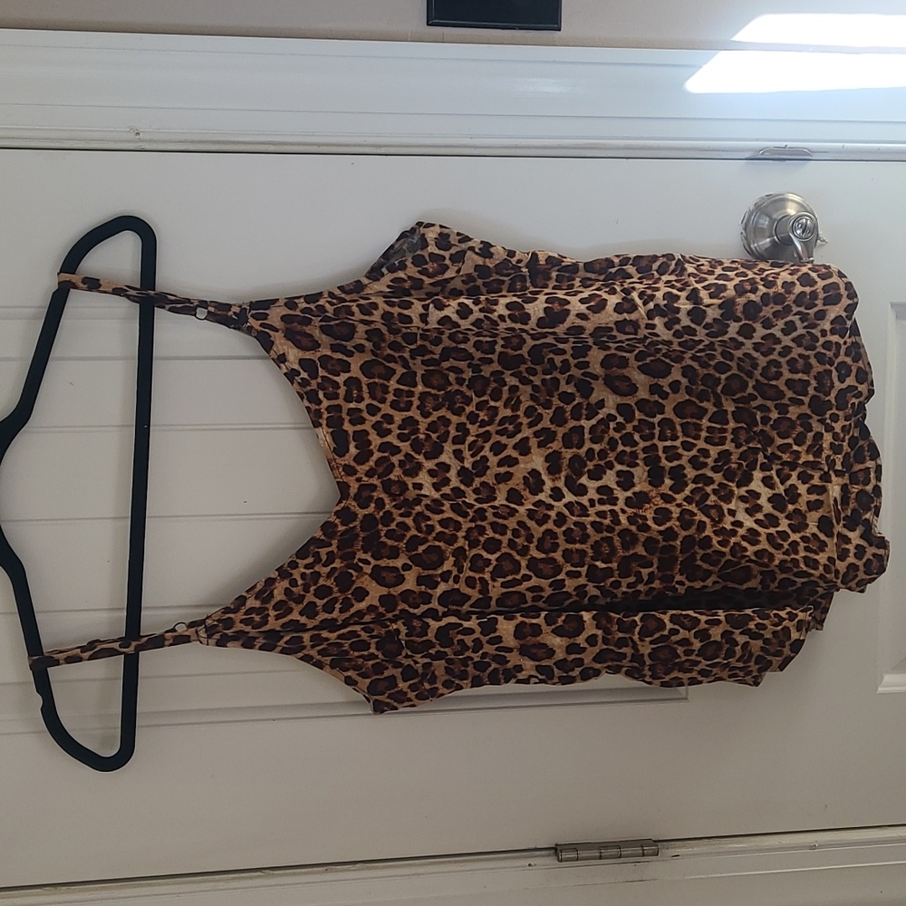 Torrid Size 1 Cheetah  Challis Tank